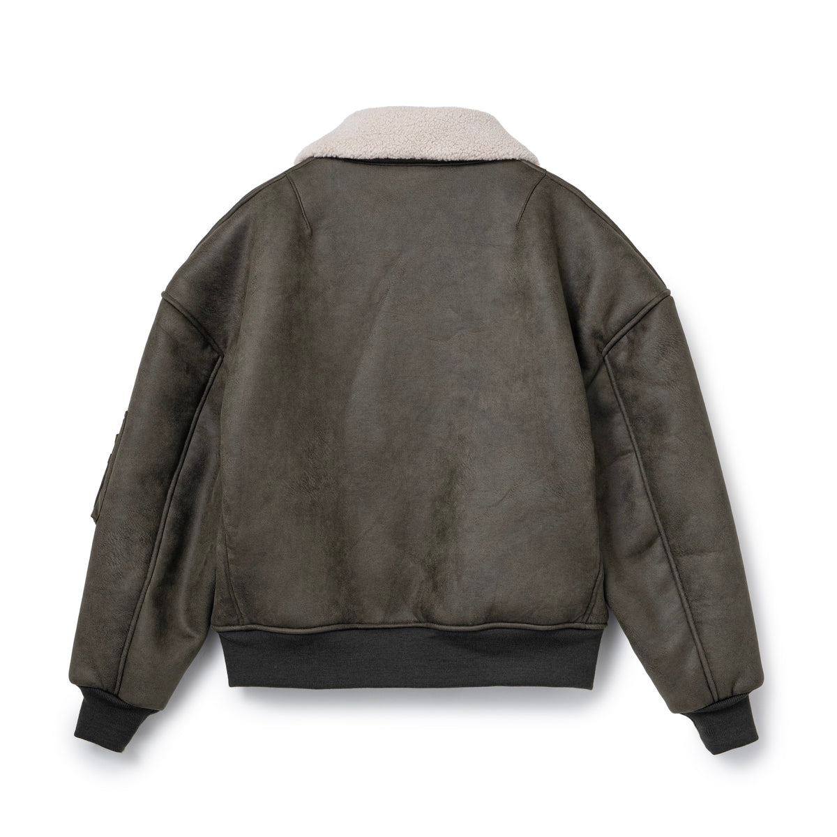 REALSIMONS B-15Bmod復刻JKT40馬革前身ムートン襟付き新品 B-15B FAKE MOUTON JACKET – wenzday Official Website