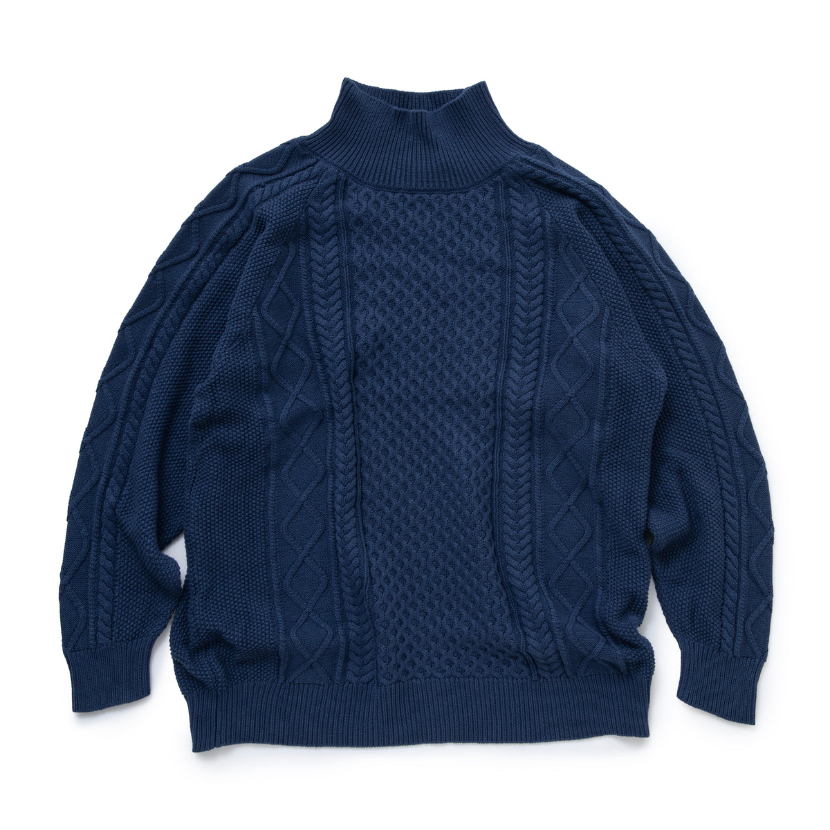 COTTON FISHERMAN KNIT