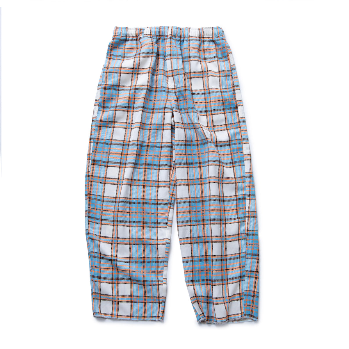 RELAX EASY TARTAN CHECK PANTS – wenzday Official Website