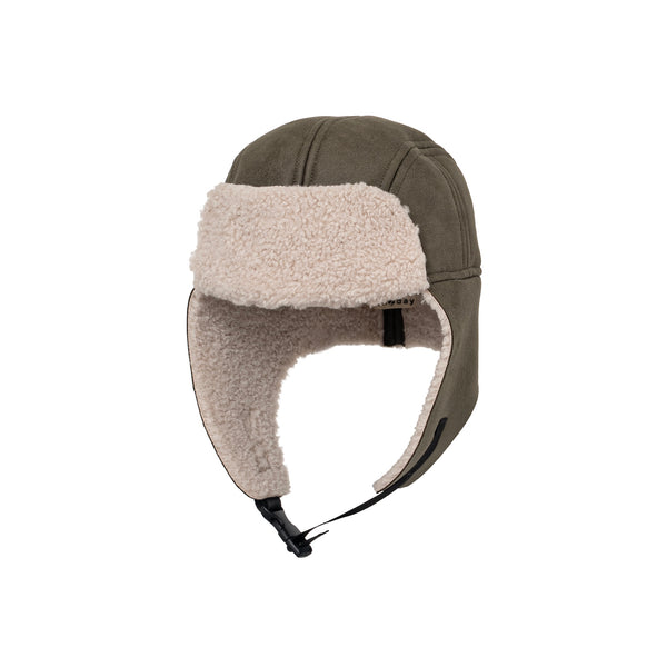 FAKE MOUTON AVIATOR HAT