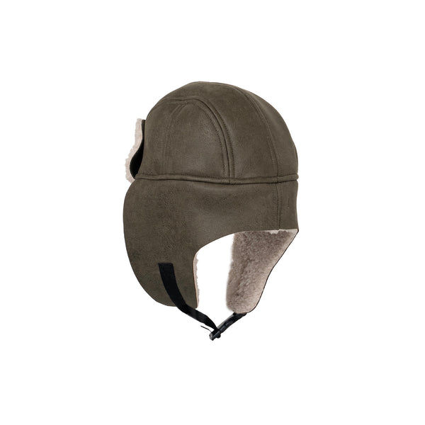 FAKE MOUTON AVIATOR HAT