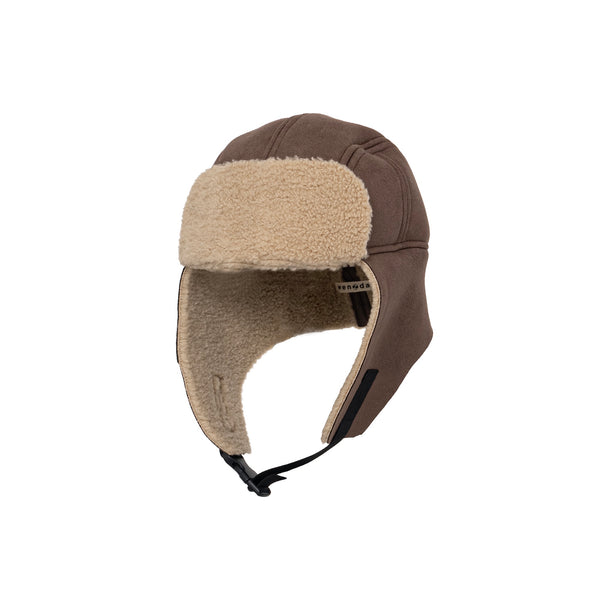 FAKE MOUTON AVIATOR HAT