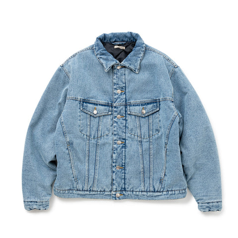 TRUCKER DENIM PUFF JACKET