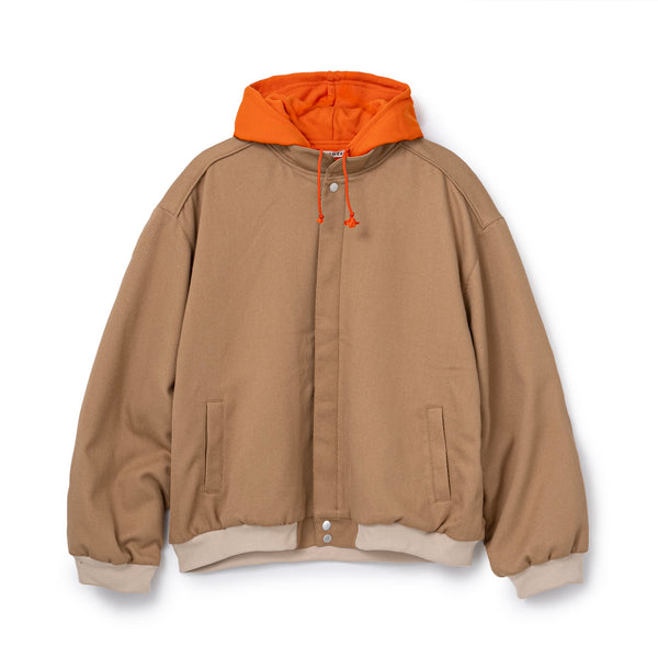 HOODED RACING JACKET