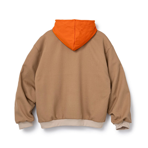 HOODED RACING JACKET