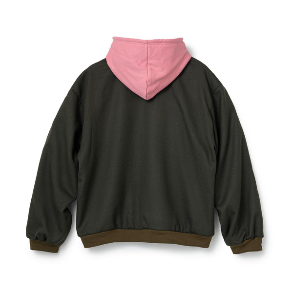 HOODED RACING JACKET