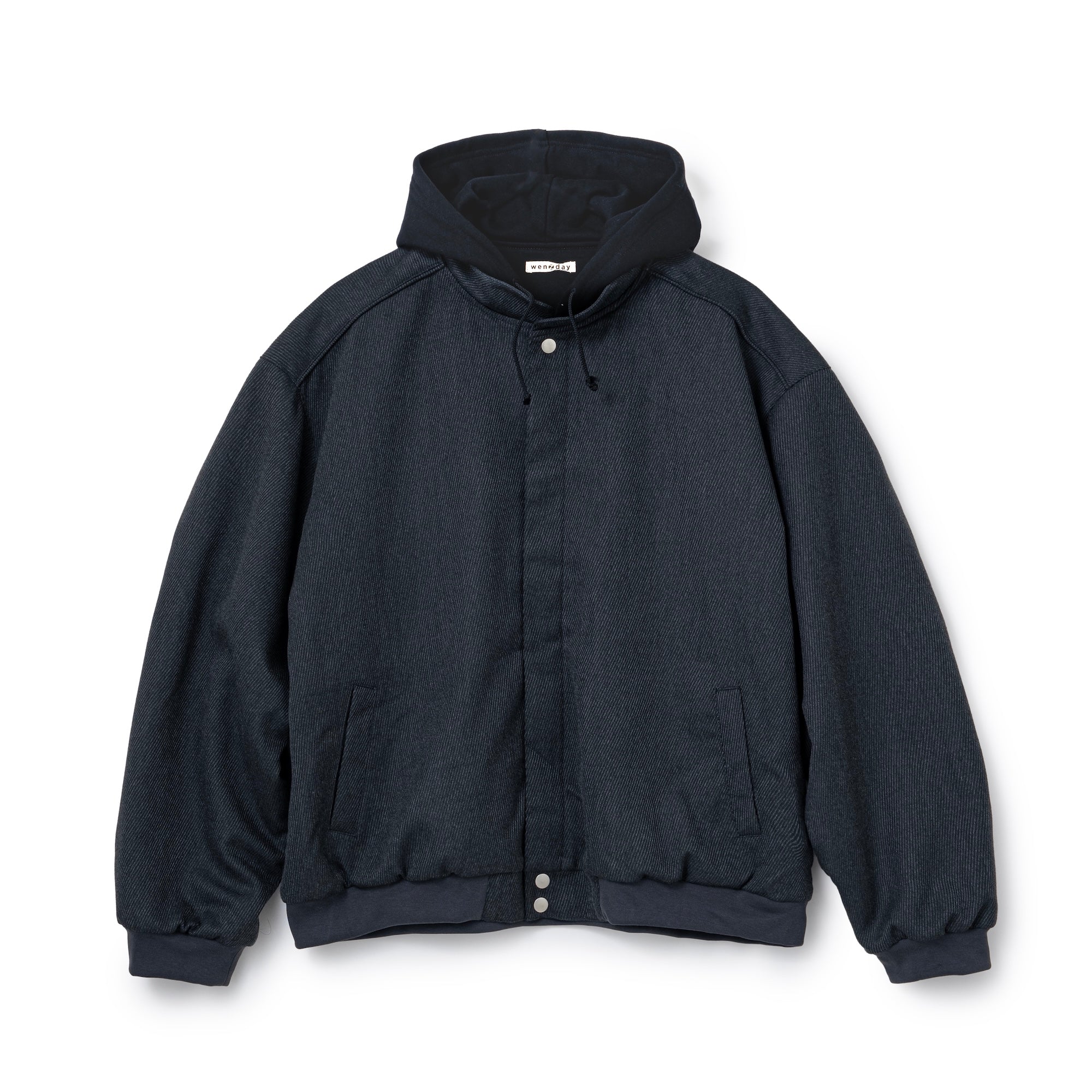 HOODED RACING JACKET