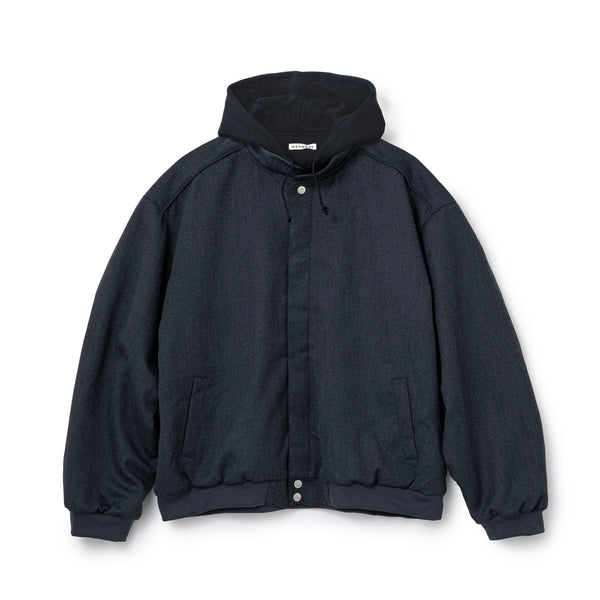 HOODED RACING JACKET