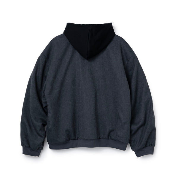 HOODED RACING JACKET