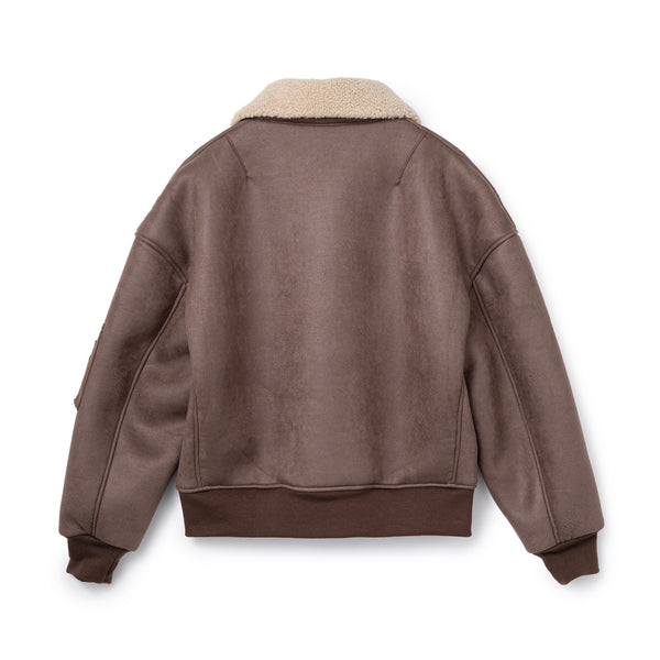 B-15B FAKE MOUTON JACKET