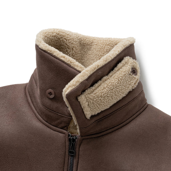 B-15B FAKE MOUTON JACKET