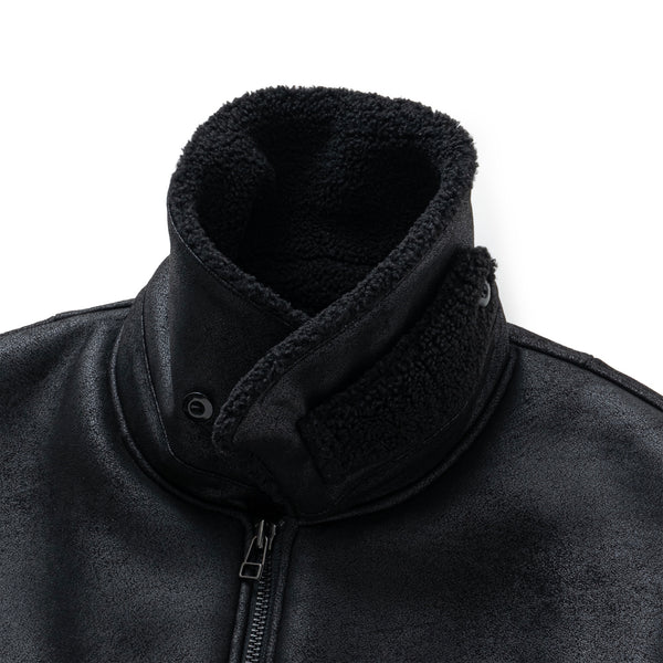 B-15B FAKE MOUTON JACKET