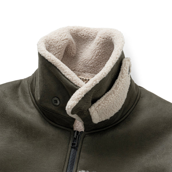 B-15B FAKE MOUTON JACKET