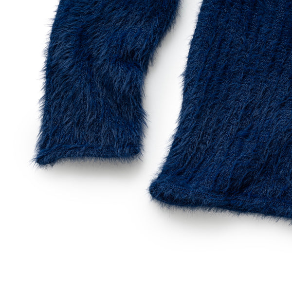 CREW NECK FARYARN RIB KNIT