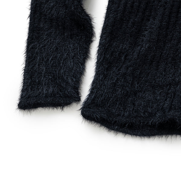 CREW NECK FARYARN RIB KNIT