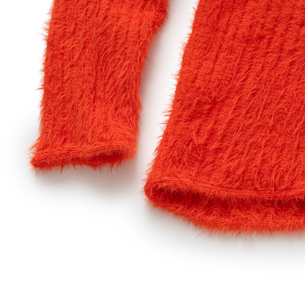 CREW NECK FARYARN RIB KNIT