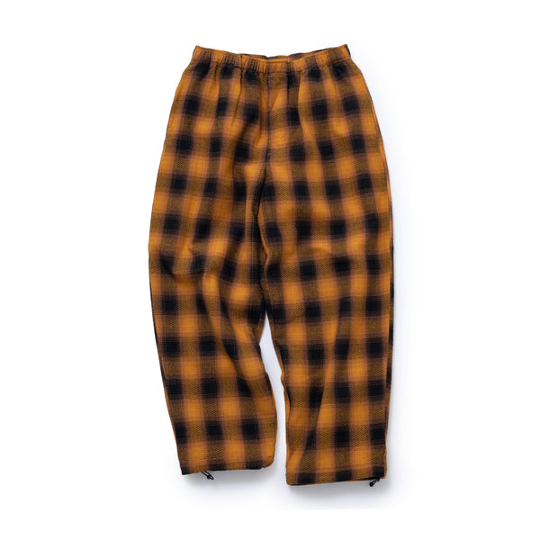 RELAX EASY CHECK PANTS