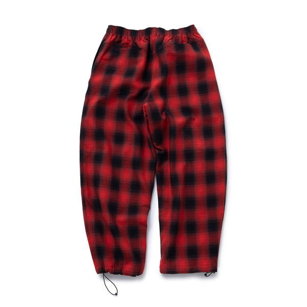 RELAX EASY CHECK PANTS