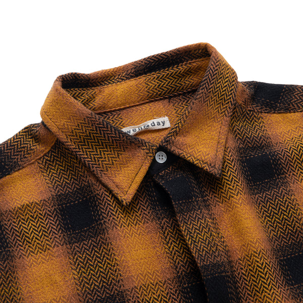 PULL OVER L/S CHECK SHIRT