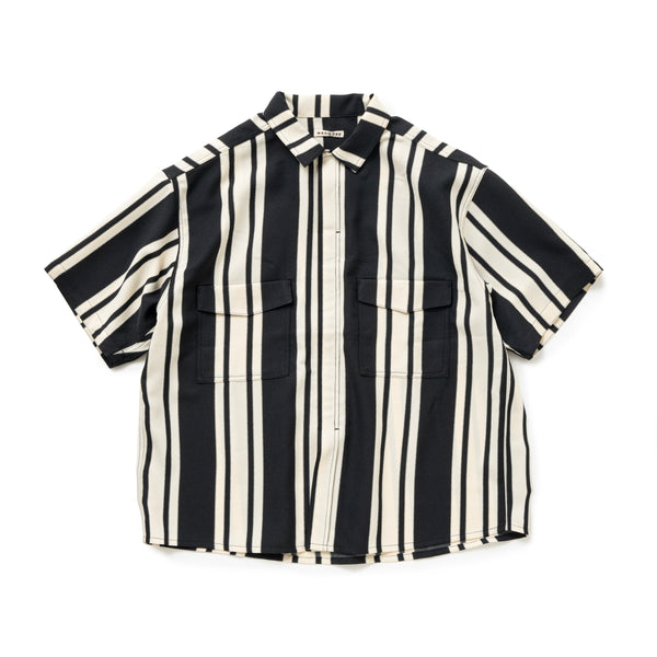 PULLOVER STRIPE S/S SHIRT