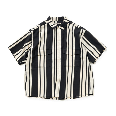PULLOVER STRIPE S/S SHIRT