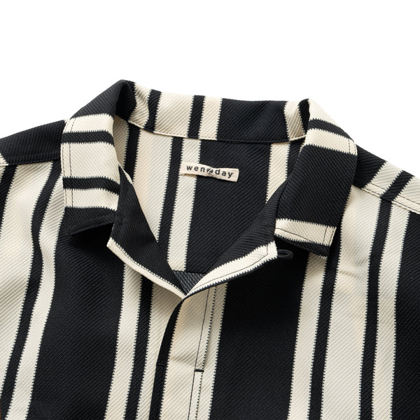 PULLOVER STRIPE S/S SHIRT