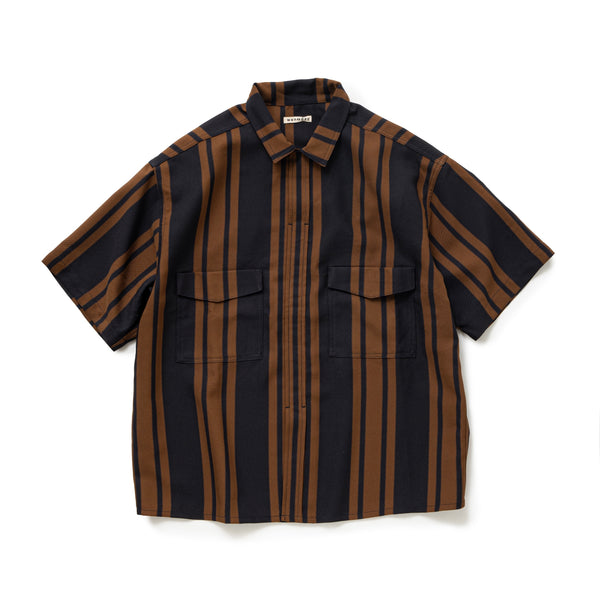 PULLOVER STRIPE S/S SHIRT