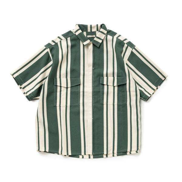 PULLOVER STRIPE S/S SHIRT