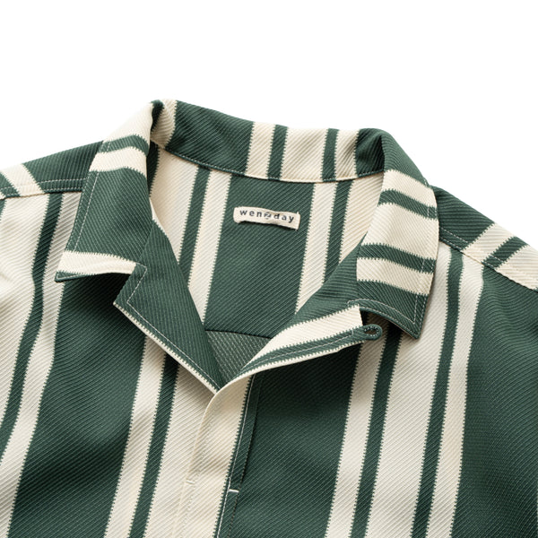 PULLOVER STRIPE S/S SHIRT