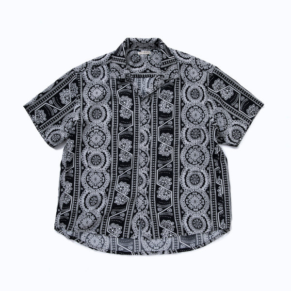 PULL OVER S/S PAISLEY SHIRT