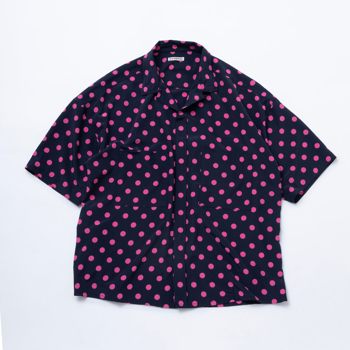 PULL OVER S/S DOTS SHIRT